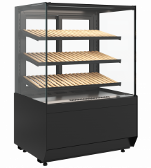 Витрина нейтральная кондитерская Carboma CUBE LIGHT 2 N 1,3-1 Bread (9005)