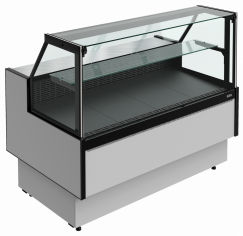 Тепловая витрина Carboma PALM 3 GC95 SH 1,25-1 (9006-0430) Inox