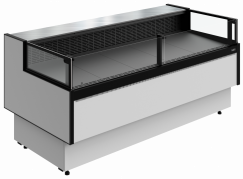 Витрина холодильная Carboma PALM 3 GC95 VM 1,8-2 открытая (9006-0430) Inox