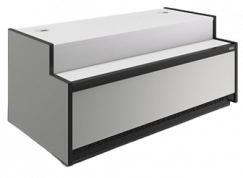 Прилавок кассовый Carboma BAVARIA 4 GC110 N 1,2-7 (9006)