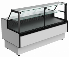Витрина холодильная Carboma PALM 3 GC95 VV 2,0-1  (9006-0430) Inox