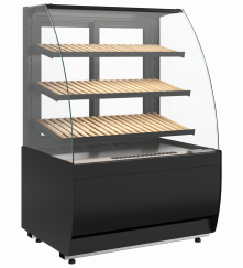Витрина нейтральная кондитерская Carboma FLANDRIA LIGHT 2 N 0,9-1 Bread (9005)