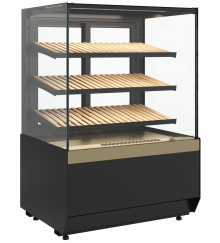 Витрина нейтральная кондитерская Carboma CUBE LIGHT 2 N 1,3-1 Bread (9005-0109)